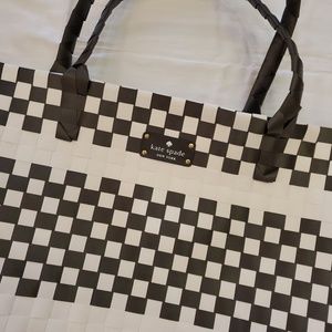 Kate Spade Woven Checkered Bag